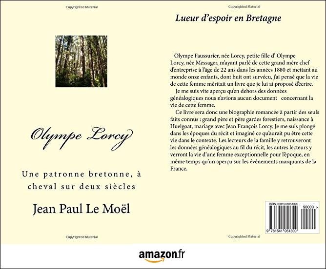 Couverture du livre Olympe Lorcy
